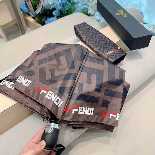 Складной зонт Fendi FF monogram all-over