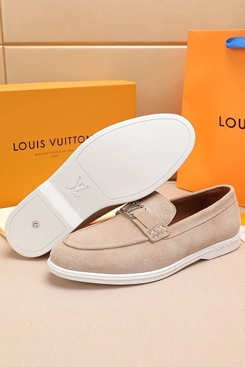 Мужские замшевые лоферы Louis Vuitton Estate   