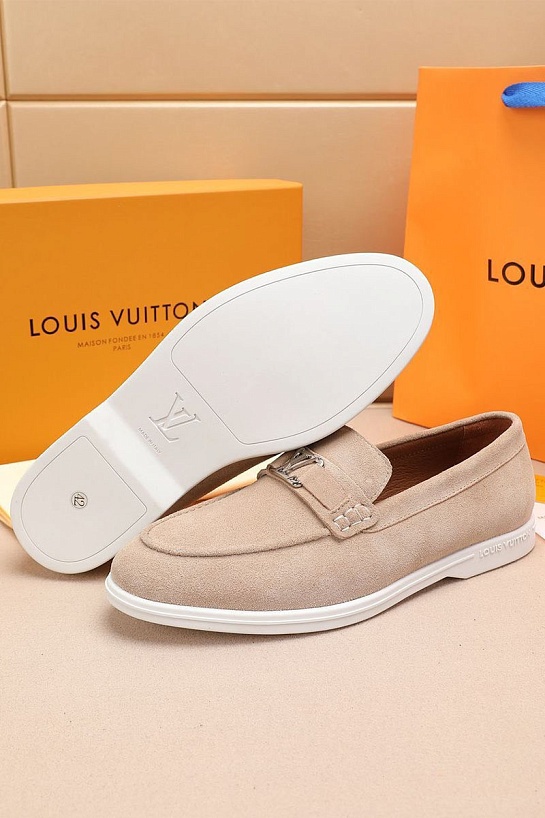 Мужские замшевые лоферы Louis Vuitton Estate