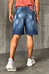 Синие джинсовые шорты Dsquared2 x OVO