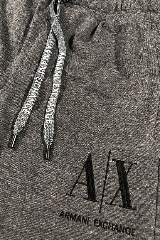 Мужские серые штаны Armani Exchange