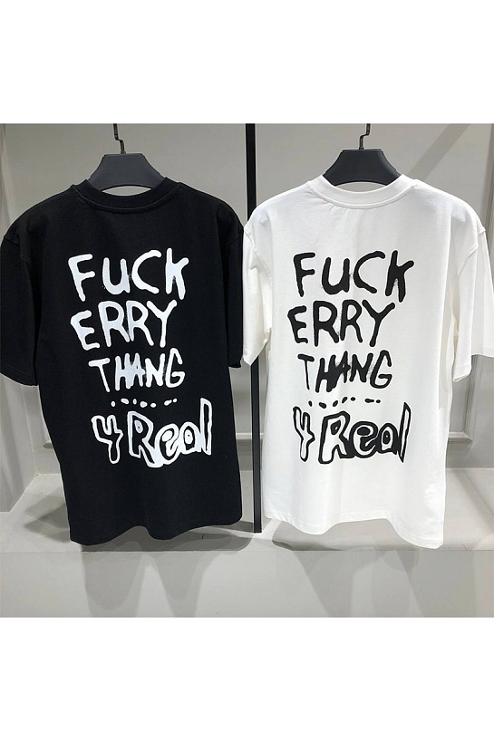 Оверсайз футболка Heron Preston "F Errythang" White