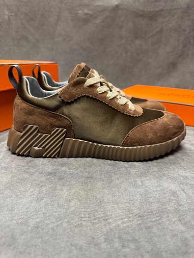 Мужские кроссовки Hermes Bouncing - Khaki   