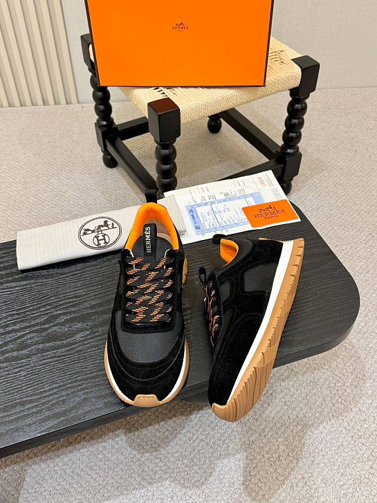 Мужские кроссовки Hermes Jimmy - Black