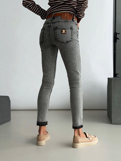 Женские джинсы скини Celine premium - Blue   