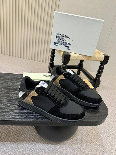 Мужские кроссовки Burberry Terrace - Black   