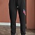 Спортивные штаны Moncler striped logo - Black