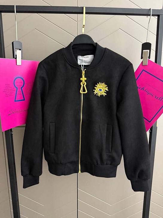 Женский бомбер Schiaparelli premium - Black