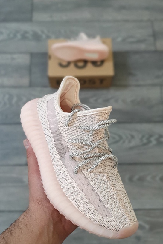 Кроссовки Adidas Yeezy Boost 350 V2 “Synth” Reflective - Pink