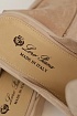 Мужские замшевые лоферы-сабо Loro Piana