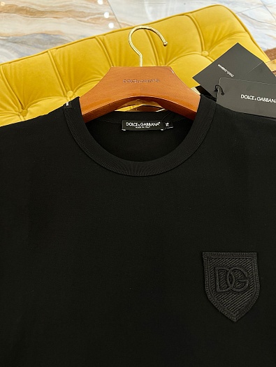Мужская футболка Dolce & Gabbana Premium - Black   