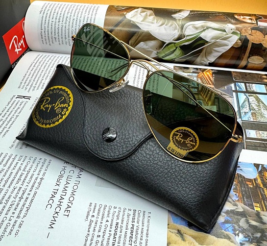 Солнцезащитные очки Ray-Ban Aviator Large Metal