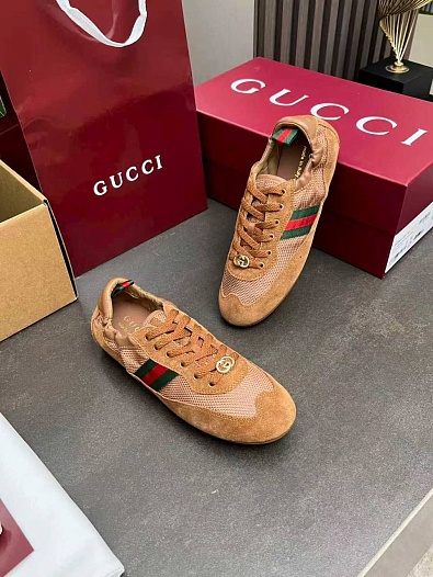 Женские кроссовки Gucci GG Shift premium   