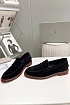 Замшевые лоферы Brunello Cucinelli unlined - Black