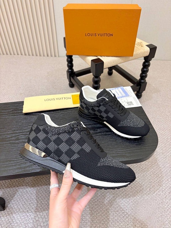 Мужские кроссовки Louis Vuitton Run Away Damier 