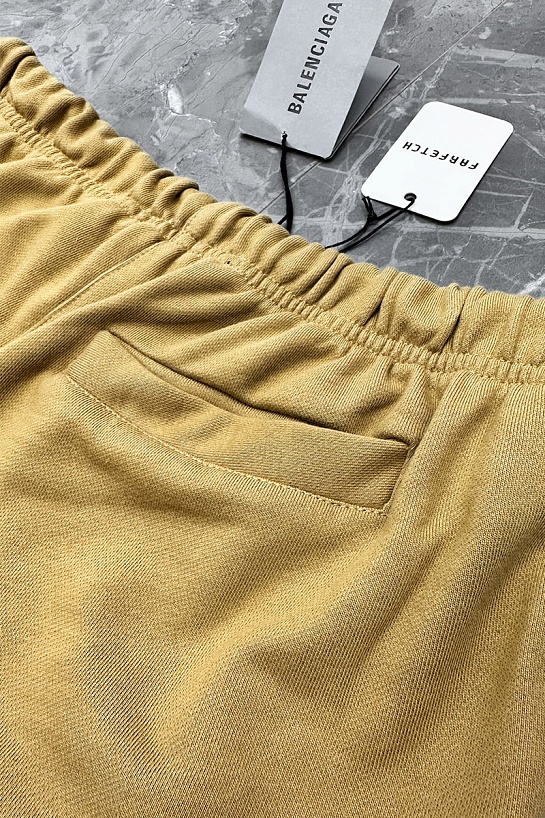 Мужские бежевые шорты Balenciaga x Nasa Apollo