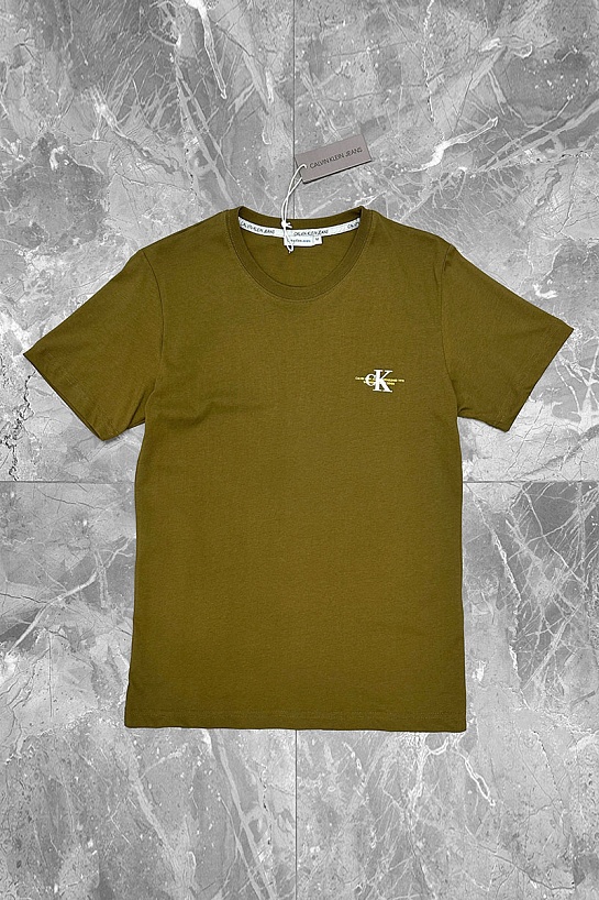Мужская зелёная футболка Calvin Klein Urban Graphic
