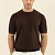 Мужская коричневая футболка Loro Piana premium