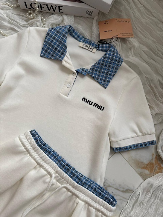 Женский костюм MIU MIU Premium - White