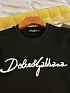 Мужская чёрная футболка Dolce & Gabbana Premium