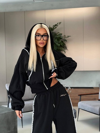 Женский костюм Schiaparelli premium - Black   