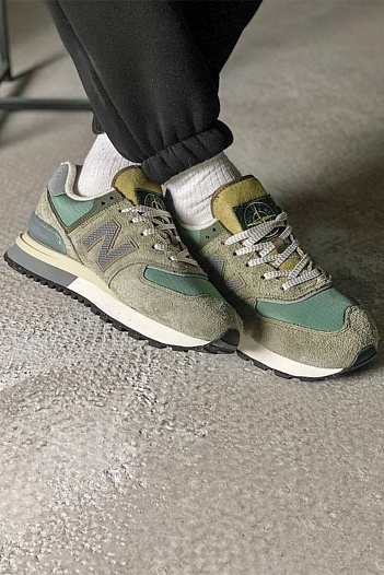 Кроссовки Stone Island x New Balance 574 Legacy   