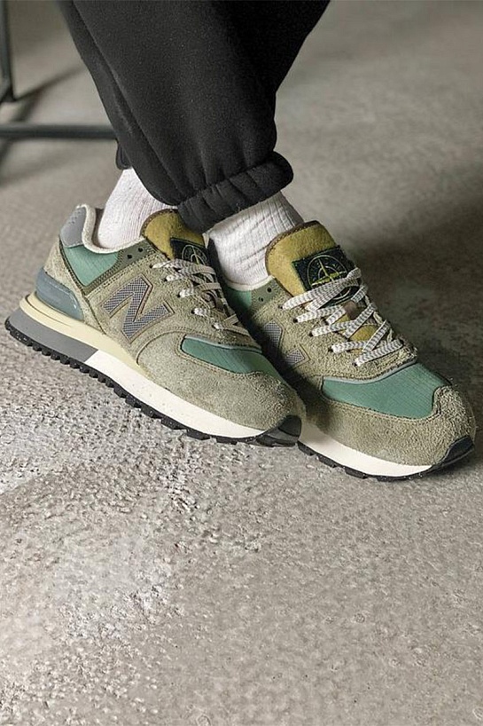 Кроссовки Stone Island x New Balance 574 Legacy