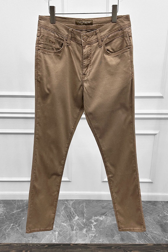 Мужские джинсы Emporio Armani straight - Brown