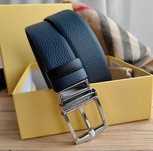 Двусторонний кожаный ремень Burberry   