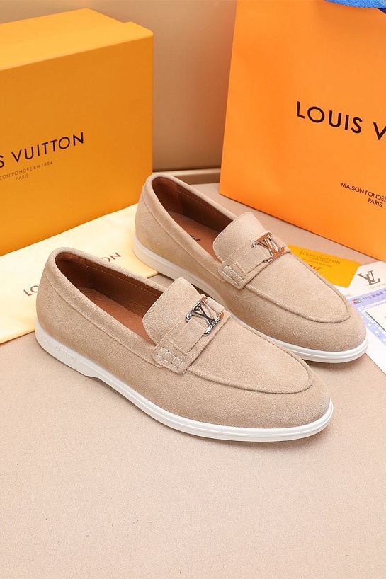 Мужские замшевые лоферы Louis Vuitton Estate