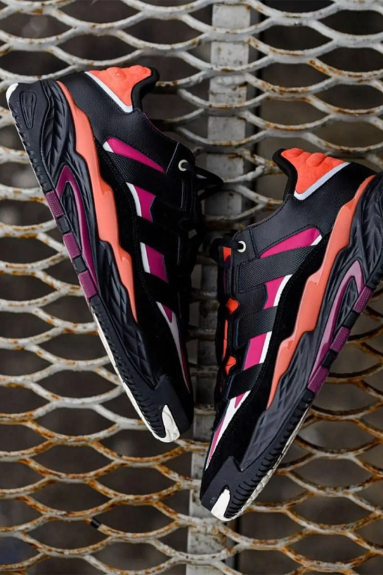 Кроссовки Adidas Niteball Black Power Berry