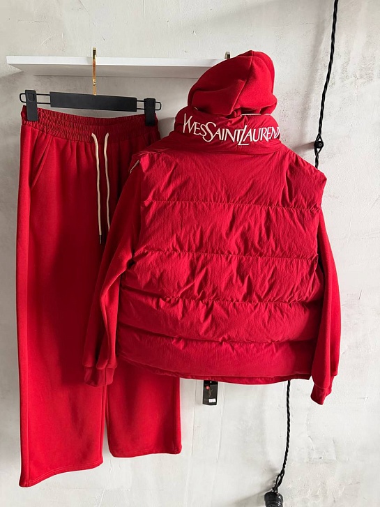 Женский костюм тройка Yves Saint Laurent premium