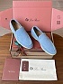 Замшевые лоферы Loro Piana Premium - Blue