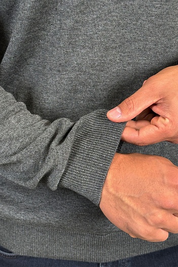 Мужской серый джемпер Loro Piana   