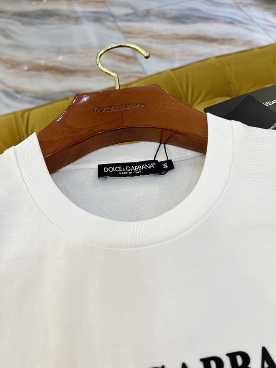 Мужская футболка Dolce & Gabbana Premium - White