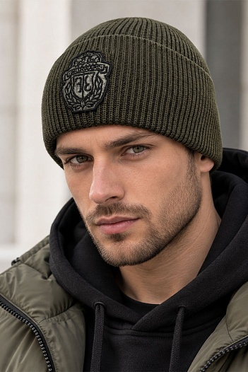 Шапка Billionaire logo-embroidered - Khaki   