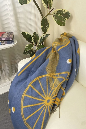 Плед Hermes Cheval Cabriolet premium 145x185 см   