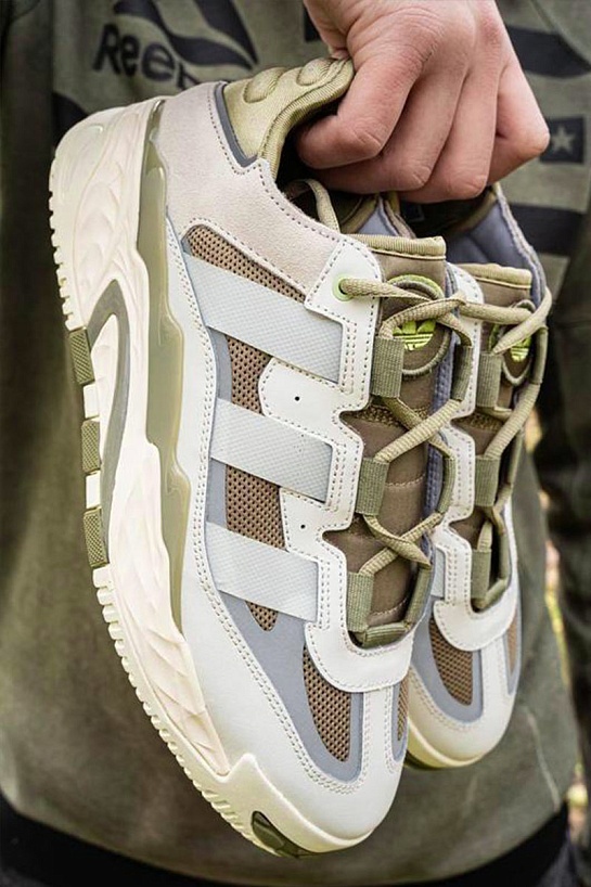 Кроссовки Adidas Niteball - Orbit Green / Magic Lime