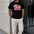 Мужская чёрная футболка Dsquared2 logo-print
