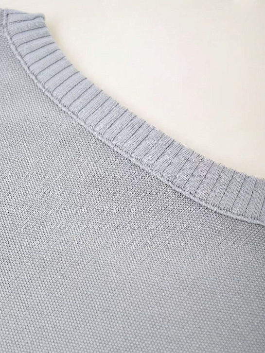 Мужская светло-серая футболка Loro Piana premium