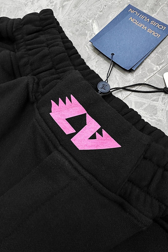 Мужские шорты Louis Vuitton Basketball Tailored Shorts - Black