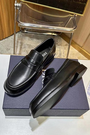 Мужские кожаные лоферы Dior Granville   