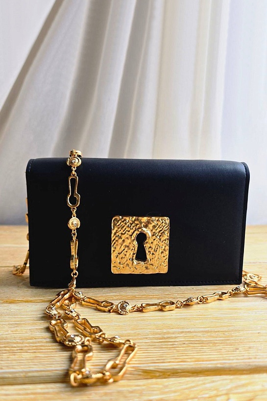 Кожаная сумка Schiaparelli 19x11 см