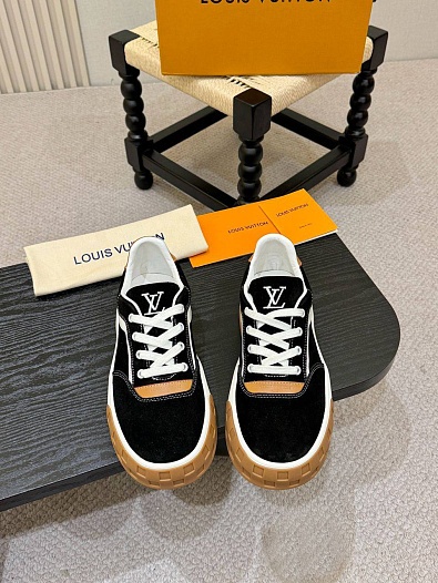 Мужские кроссовки Louis Vuitton Tilted - Black   