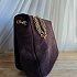 Женская замшевая сумка Yves Saint Laurent 45x32 см