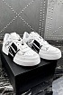 Кожаные кроссовки Valentino VL7N low-top - White / Black
