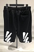 Мужские шорты Off-White Wave Diag print - Black