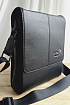 Кожаная сумка Montblanc - Black 26x22 см