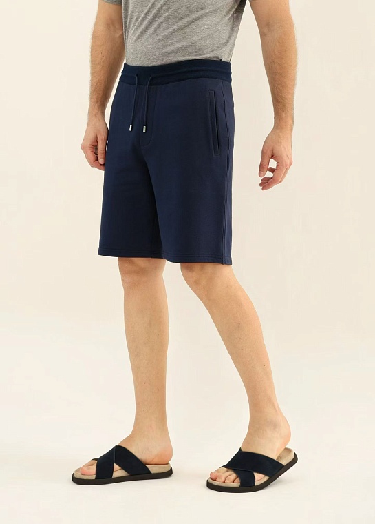 Мужские тёмно-синие шорты Loro Piana premium
