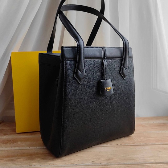 Кожаная сумка Fendi Origami Large 40x27 см